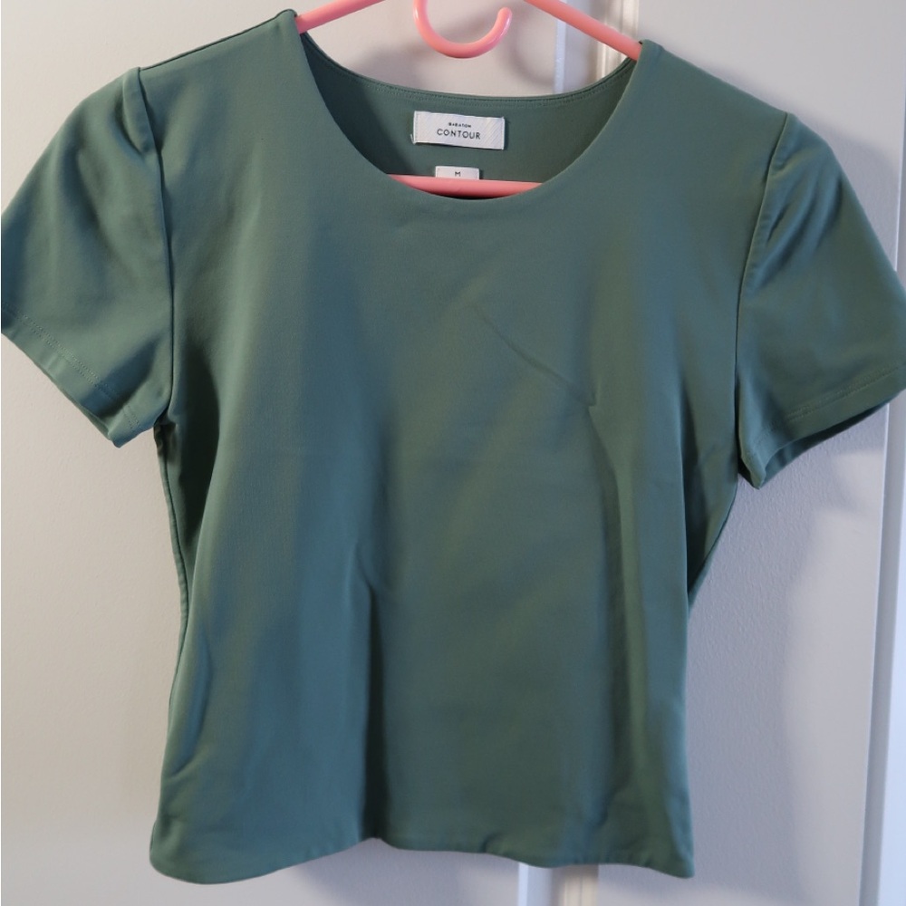 Aritzia Cropped Contour Top